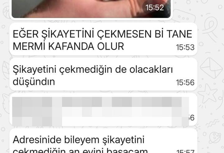 Rojin’in babasına silah fotoğraflı tehdit mesajı: Şikayetini çek, yoksa sen de kızının yanına gidersin