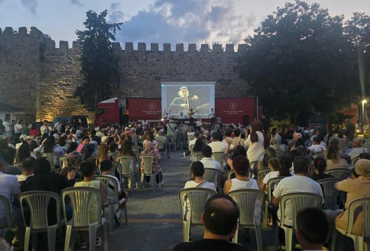 Sinop'ta "Gezen Sinema" etkinliği düzenlendi