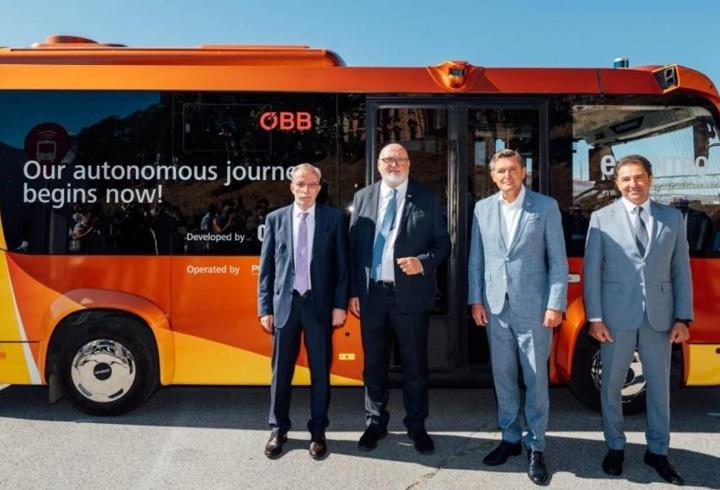 Otonom e-Centro Otobüsü Avusturya'da