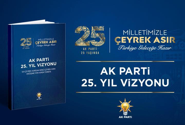 AK Parti’nin 25'inci yıl vizyonu yayımlandı