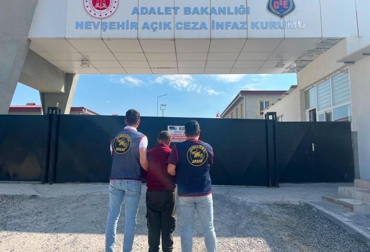 Nevşehir’de 15 yıl hapisle aranan hükümlü yakalandı