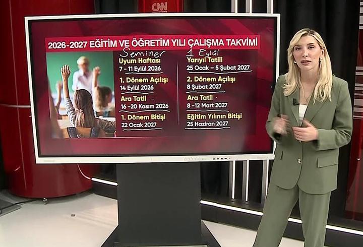 2026-2027 Eğitim Öğretim Yılı Takvimi netleşti