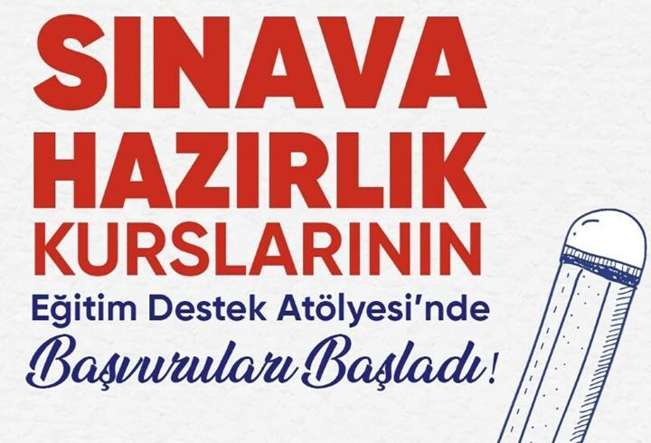 Didim Belediyesi'nden öğrencilere sınava hazırlık desteği