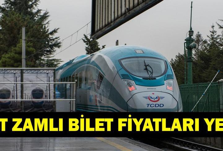 YHT BİLETLERİNE ZAM GELDİ! Yüksek Hızlı Tren (YHT) Biletleri Ne Kadar Oldu? İşte Yeni Fiyat Listesi