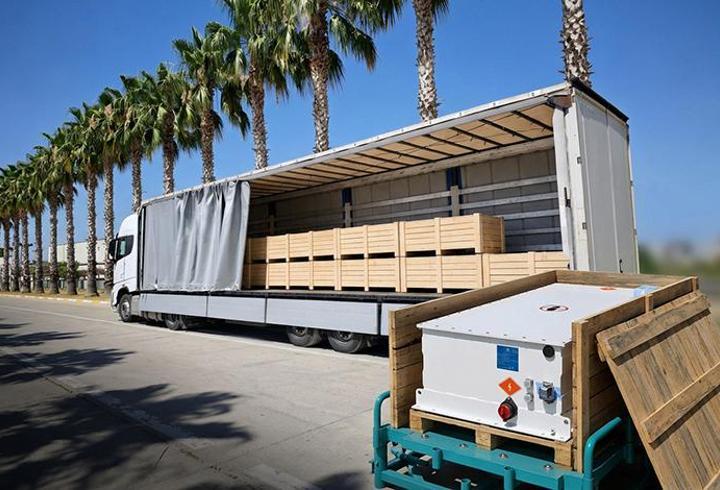 Batarya ihracatına başladı