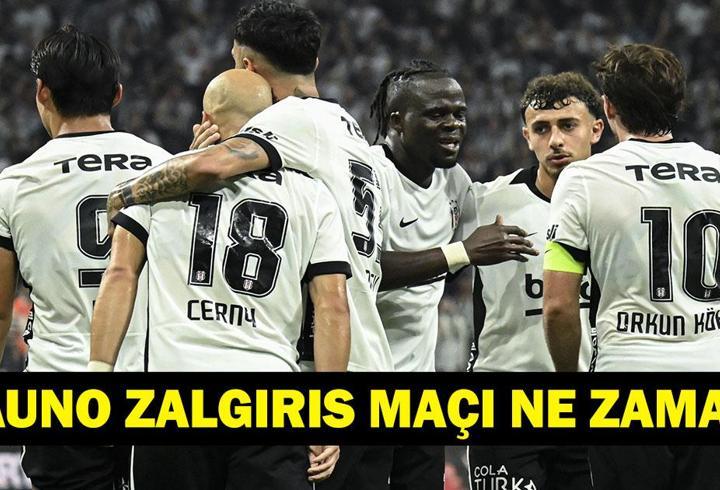 BEŞİKTAŞ ZALGIRIS MAÇI NE ZAMAN? UEFA Avrupa Ligi Beşiktaş Kauno Zalgiris Maçı Hangi Kanalda, Saat Kaçta?