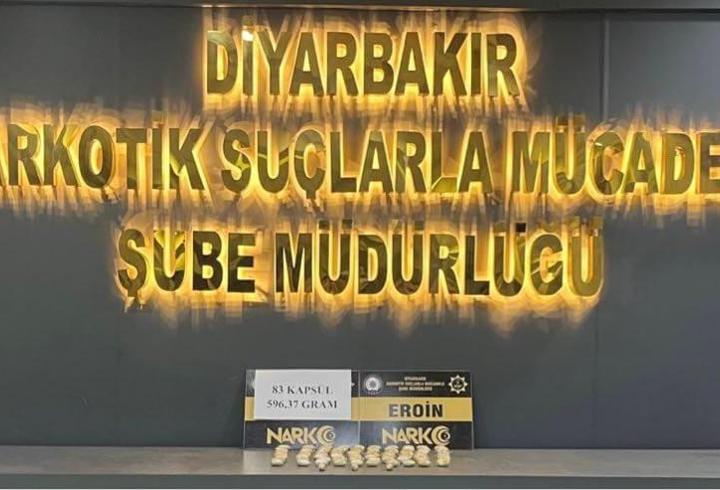 İran uyruklu şüphelinin midesinden 83 kapsül eroin çıktı