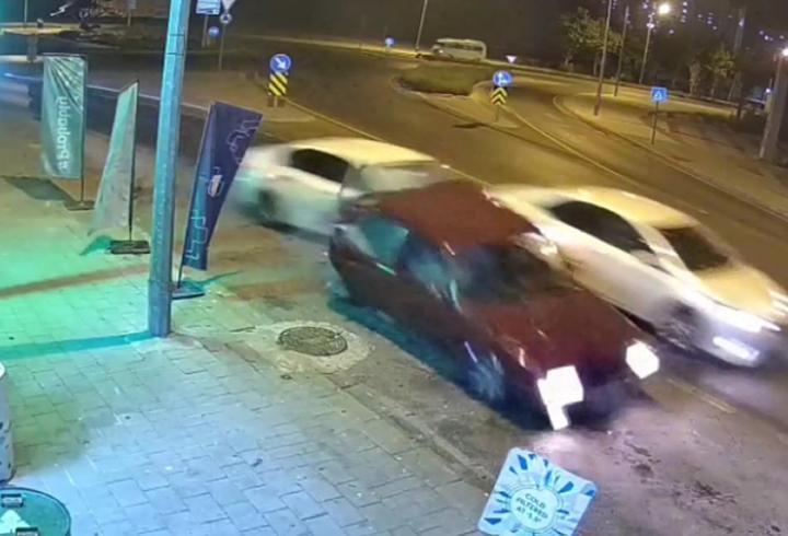Polisten kaçarken aracıyla 4 otomobile çarpan alkollü sürücüye 450 bin lira ceza