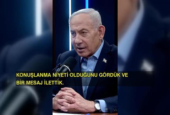 Netanyahu'dan kışkırtıcı açıklama: Mesaj vermek istedik