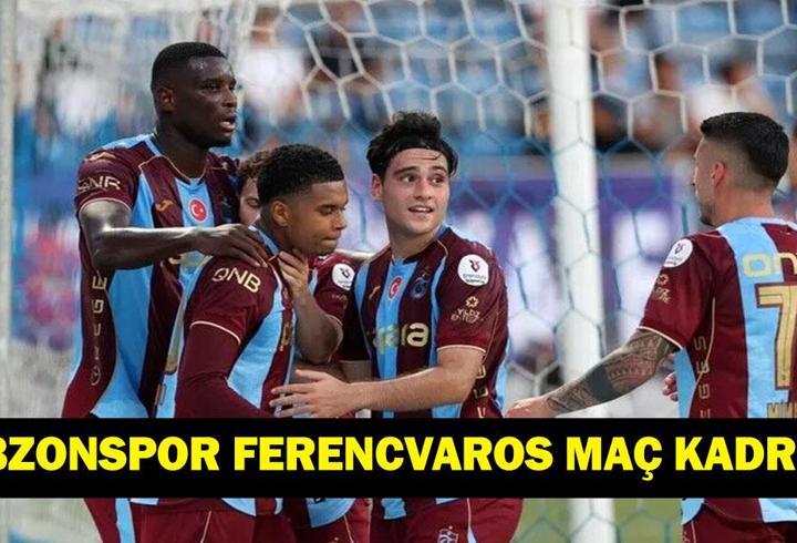 TRABZONSPOR FERENCVAROS MAÇI HANGİ HANGİ KANALDA? Trabzonspor Ferencvaros maçı saat kaçta, şifresiz mi? Mohamed Salah İlk 11'de mi?