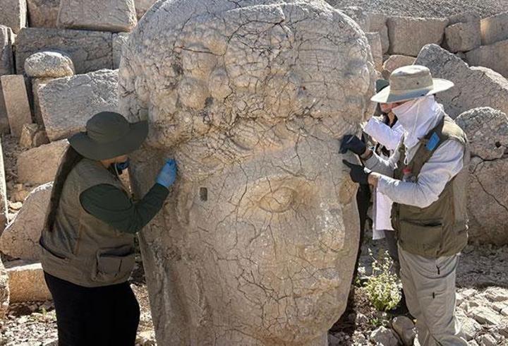 Nemrut’un dev heykellerine 5 yıllık koruma kalkanı