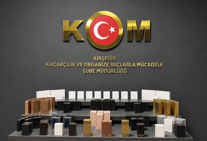 Kırşehir'de gümrük kaçağı malzemeler ele geçirildi