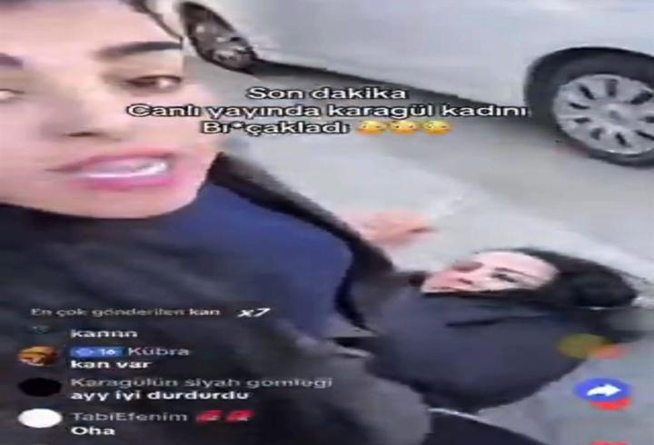 Canlı yayın yaparken tartıştığı kadını bıçaklayan hamile kadın tahliye oldu