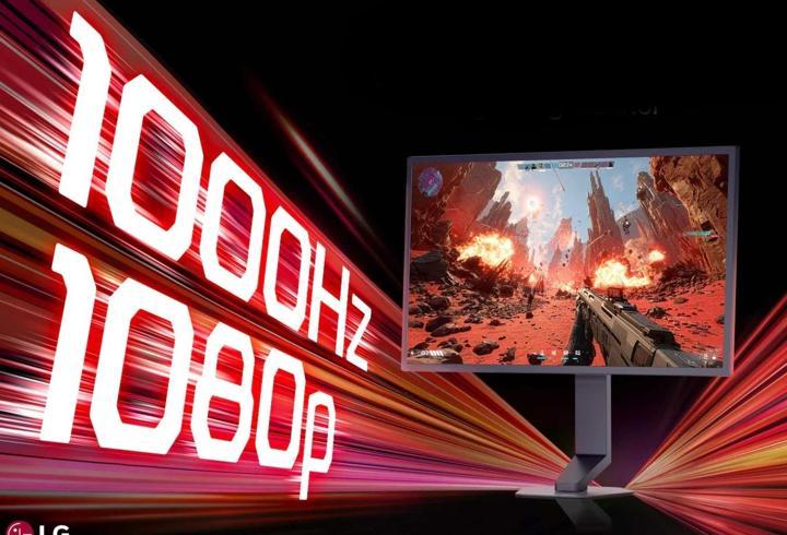 Dünyanın ilk doğal 1000Hz Full HD oyuncu monitörü