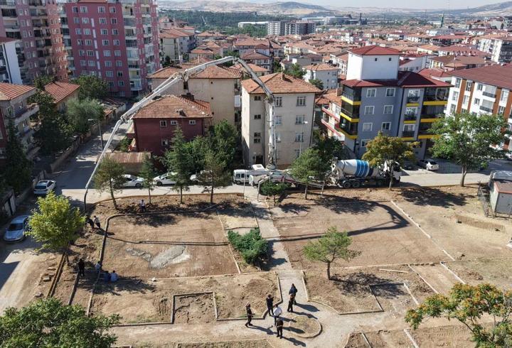 Kırıkkale'de Öğretmen Rıza Elitok Parkı'nın temeli atıldı