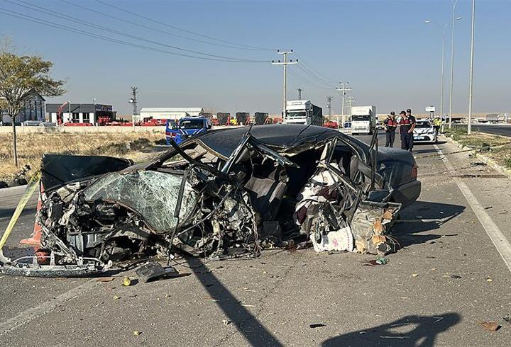 Aksaray’da feci kaza: 2 ölü, 2 ağır yaralı