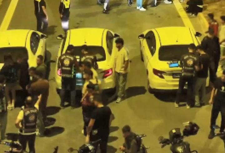 Eyüpsultan'da dron destekli trafik denetimi: 58 gözaltı