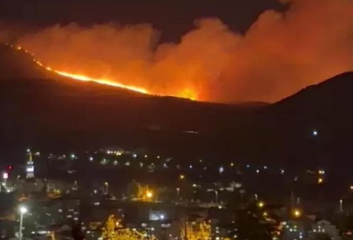 SON DAKİKA HABERİ: Ankara’da ağaçlık alanda yangın çıktı