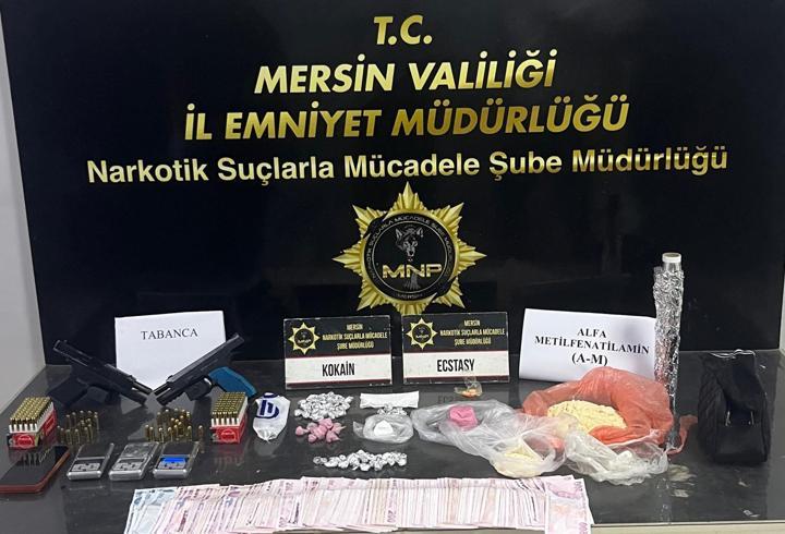 Mersin’de uyuşturucu operasyonu: 2 tutuklama