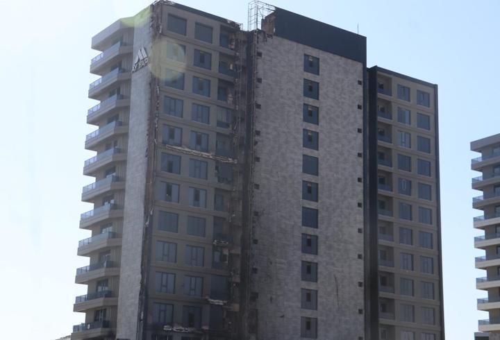 Plazadaki yangının boyutu, gün ağarınca ortaya çıktı/Ek fotoğraflar