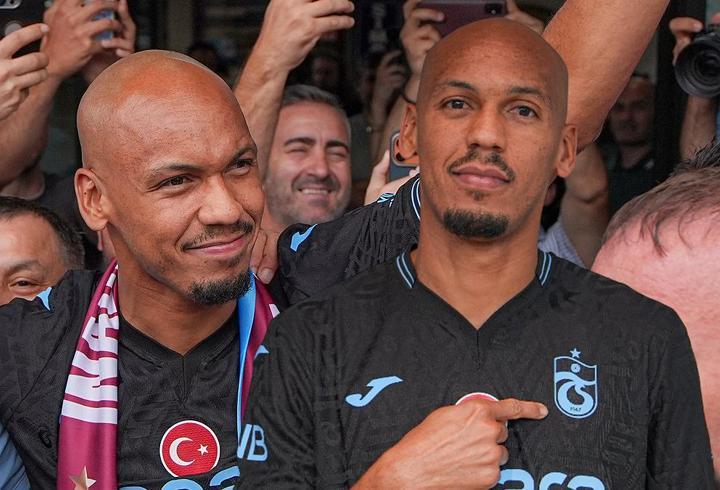 Trabzonspor'un yeni yıldızı Fabinho, kente geldi