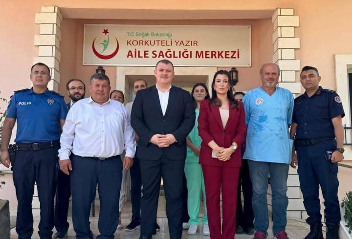 Kaymakam Yılmazer’den Yazır Mahallesi’ne ziyaret