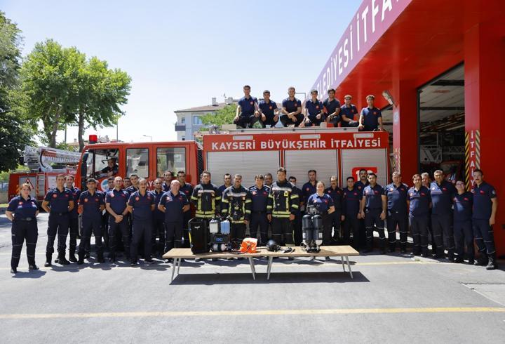 Kayseri İtfaiyesi’nin teknolojik ve teknik kapasitesi güçleniyor