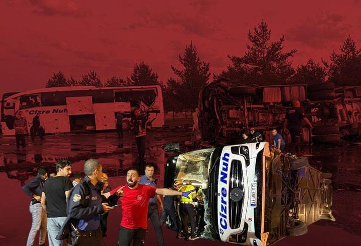 Son dakika haberi: Otobüs ile tanker çarpıştı: 35 yaralı