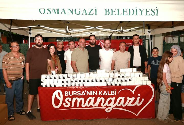 Osmangazi Belediyesi’nden Mevlit Kandili’nde geleneksel ikram