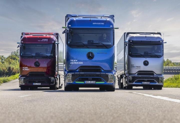 Mercedes Benz'den yeni elektrikli kamyonlar geliyor