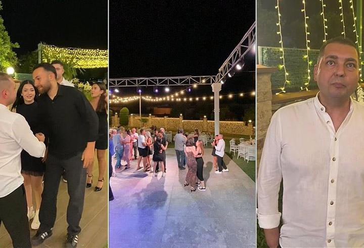 Gelinsiz düğün yaptılar: Damat ve yakınları gece boyunca eğlendi