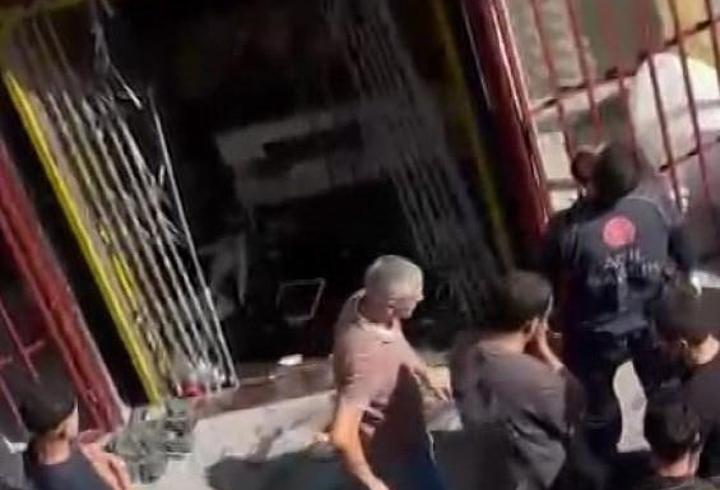 Gaziosmanpaşa'da 4'üncü kattan düşen yük asansöründeki işçi ağır yaralandı