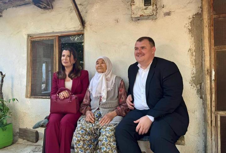 Kaymakam Yılmazer’den şehit ailesine ziyaret