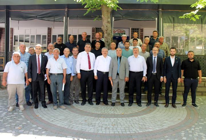 AK Partili vekiller vatandaşlar ve muhtarlarla buluştu