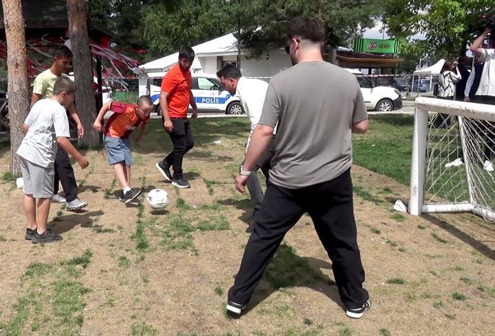 Koruyucu Aile Festivali'nde çocuklar, aileleriyle eğlendi