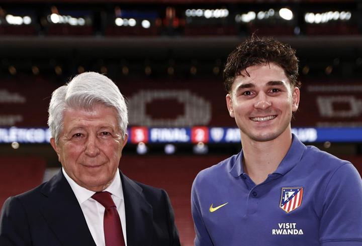 Atletico Madrid, Alvarez'i Barcelona'ya kesinlikle satmama kararı aldı