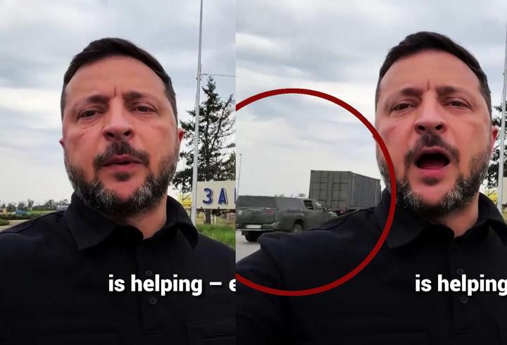Zelenski'nin videosu gerçek mi? Araçlar bir anda ortaya çıktı
