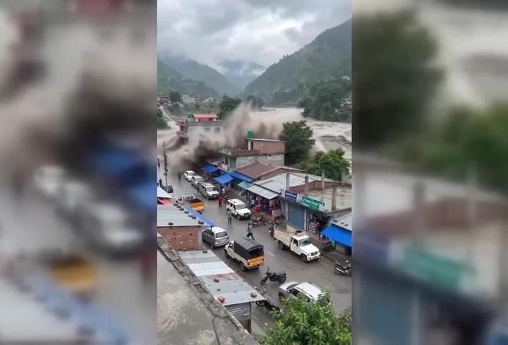 Nepal'deki felaket böyle görüntülendi