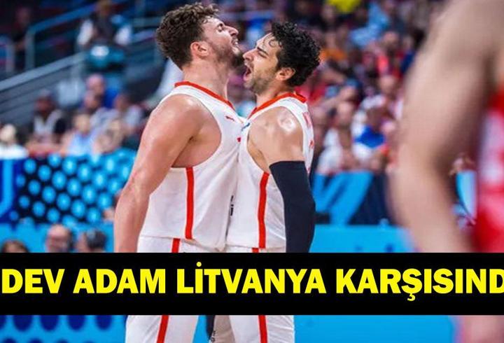TÜRKİYE LİTVANYA BASKETBOL MAÇI CANLI İZLE: FIBA 2027 Dünya Kupası Elemeleri Türkiye Litvanya basketbol maçı hangi kanalda, saat kaçta? 12 Dev Adam sahada!