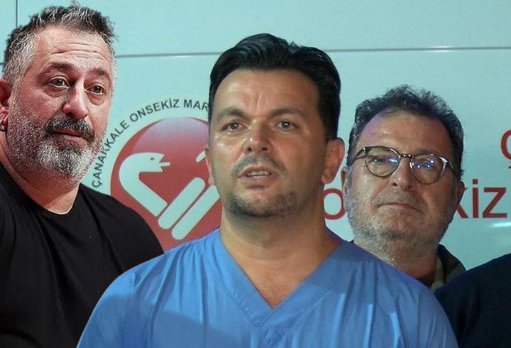 Cem Yılmaz'a anjiyoyu gerçekleştiren Prof. Dr. Akşit: Şu an durumu stabil