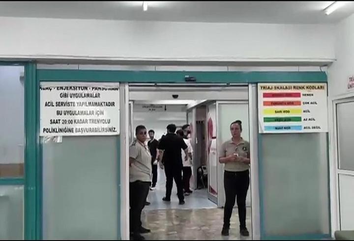 CNN TÜRK Girne'deki hastanede: Batan gemiden kurtarılanlar hastaneye geliyor