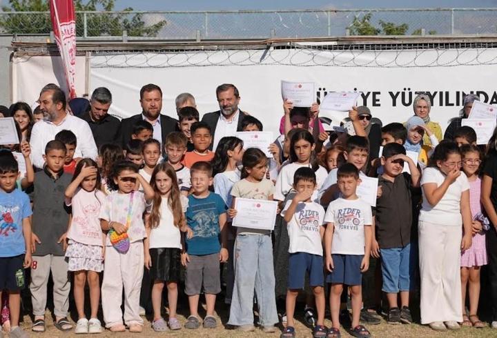 Gürsu’da yaz kurslarında 600 çocuk yüzme öğrendi