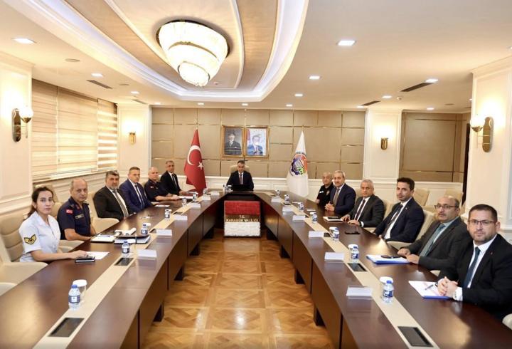 Karabük'te okul güvenliği toplantısı yapıldı