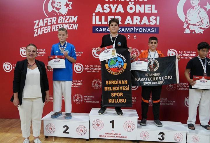 Tekirdağ'da karateci Asya Önel, anısına turnuva düzenlendi