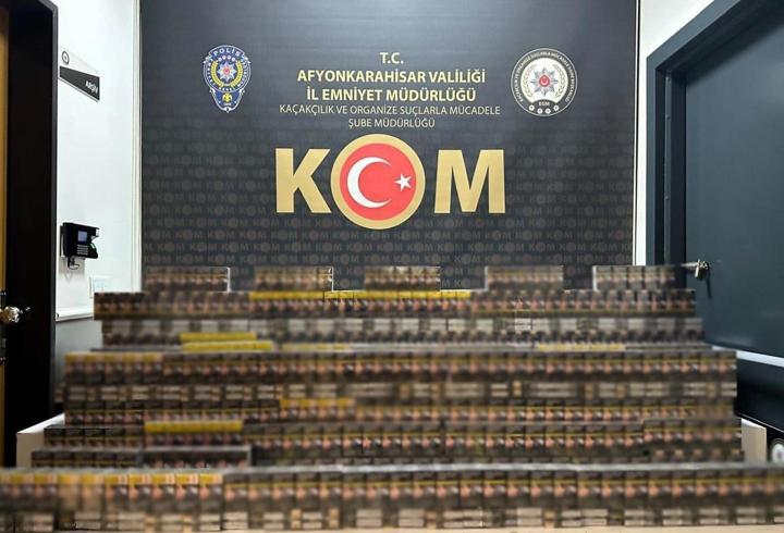 Kaçak sigara operasyonu