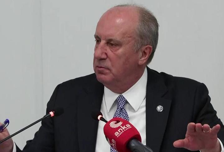 Muharrem İnce'den Yeni Parti’ye helal para mesajı