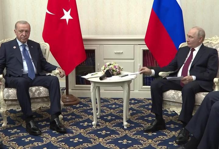 SON DAKİKA! Erdoğan ve Putin görüşmesi başladı