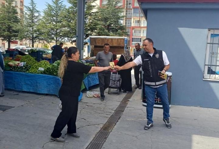 Niğde’de 674 vatandaşa uyuşturucuyla mücadele bilgilendirmesi