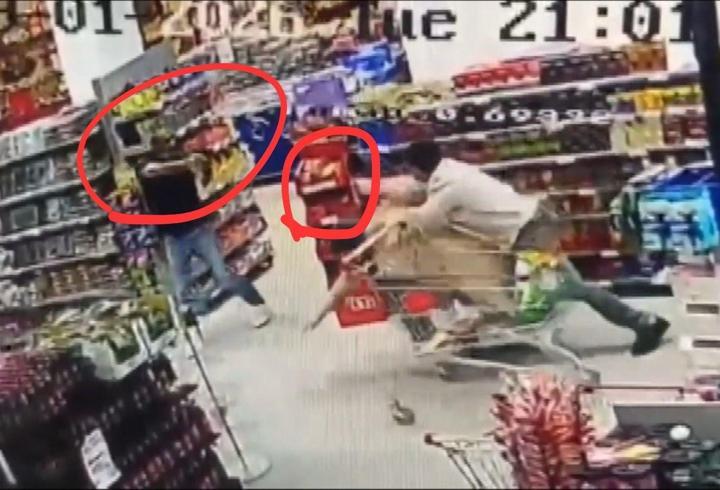 Markette silahlı kavga; 1 yaralı
