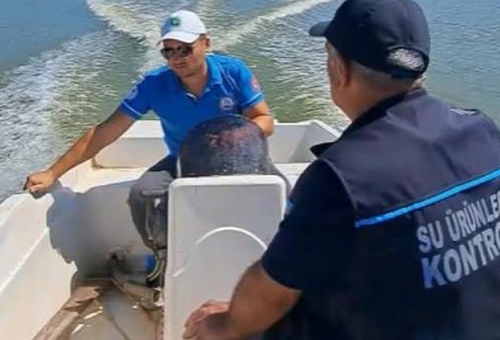 6 şamandıra ile 200 metrelik parakete düzeneğine el konuldu